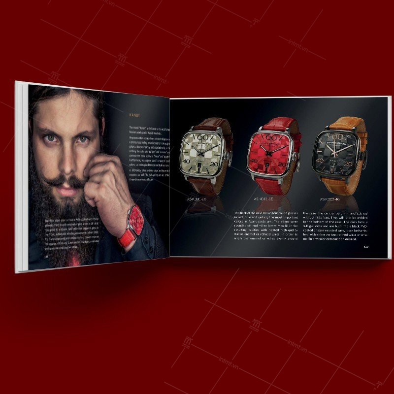 In catalogue đồng hồ