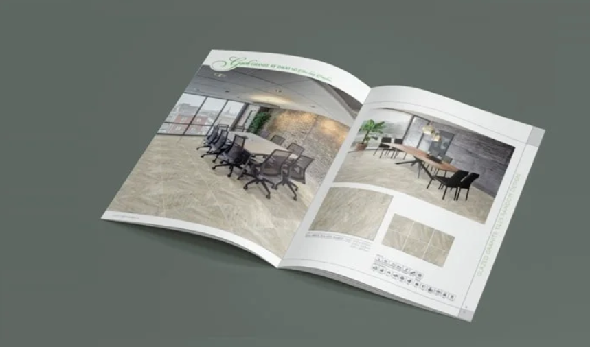 In catalogue gạch ốp lát