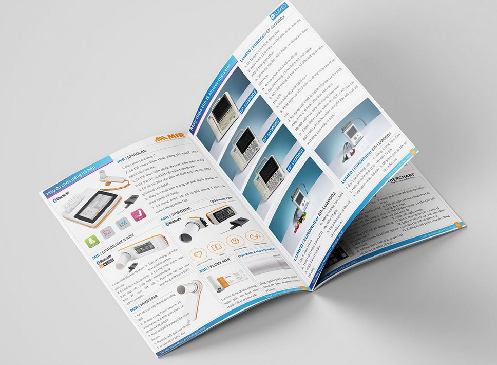 In catalogue thiết bị y tế