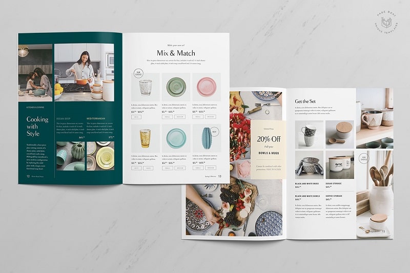 In catalogue đồ gia dụng