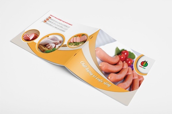 In catalogue thực phẩm
